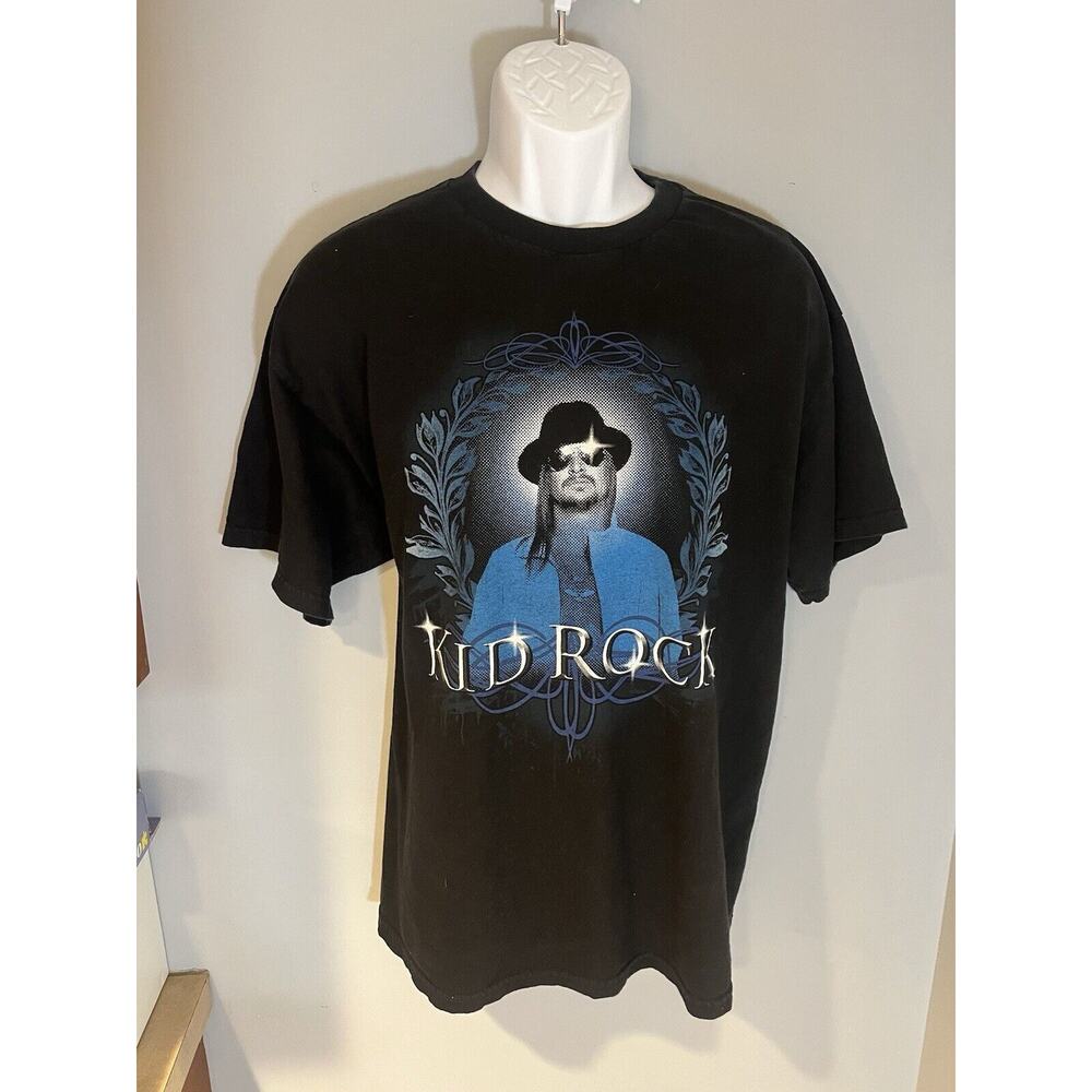 Vintage Kid Rock Shirt Size XL Double Sided Y2K 2000s Alstyle